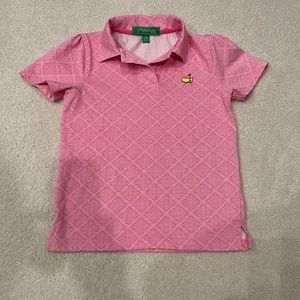 Pink Golf Polo Girls